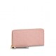 Louis Vuitton ZIPPY WALLET Monogram Empreinte Rose Poudre M64090 High