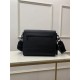 Louis Vuitton MESSENGER grained calf leather Black M57080 High