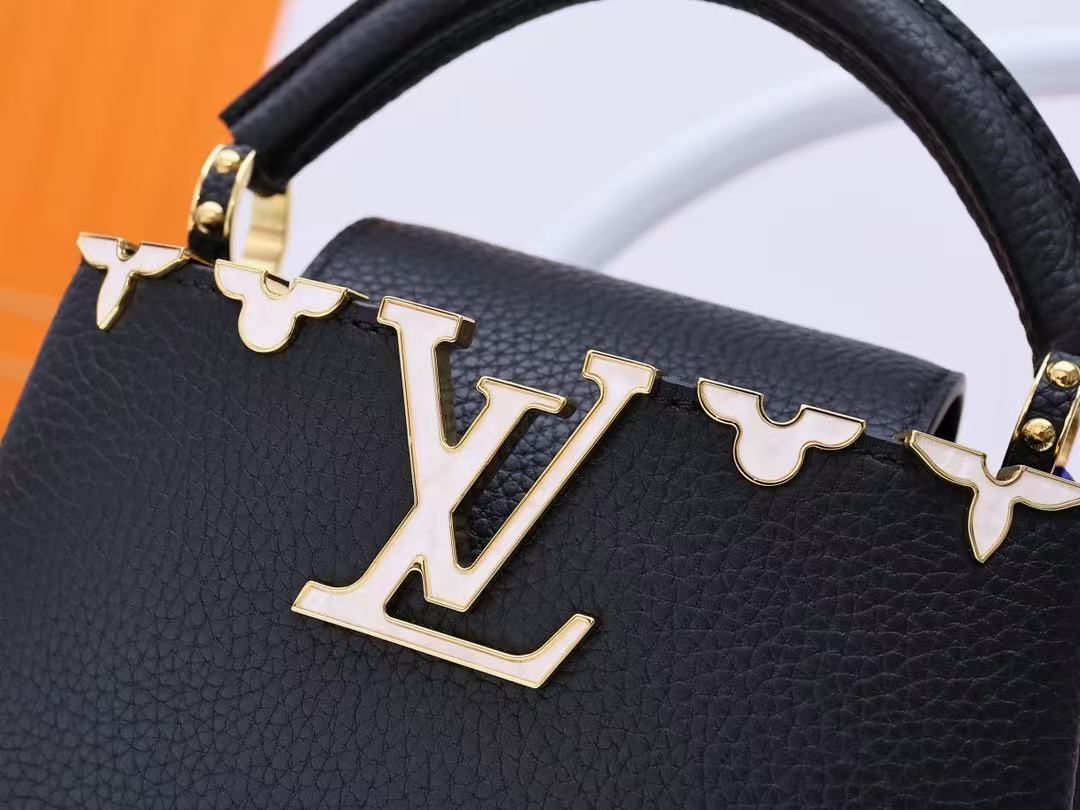 Louis Vuitton CAPUCINES MINI Taurillon M25398 High