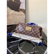 Louis Vuitton Eva Clutch Bag Damier Ebene N55213 High