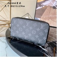 Louis Vuitton Zippy XL Wallet Monogram Eclipse M61698 High