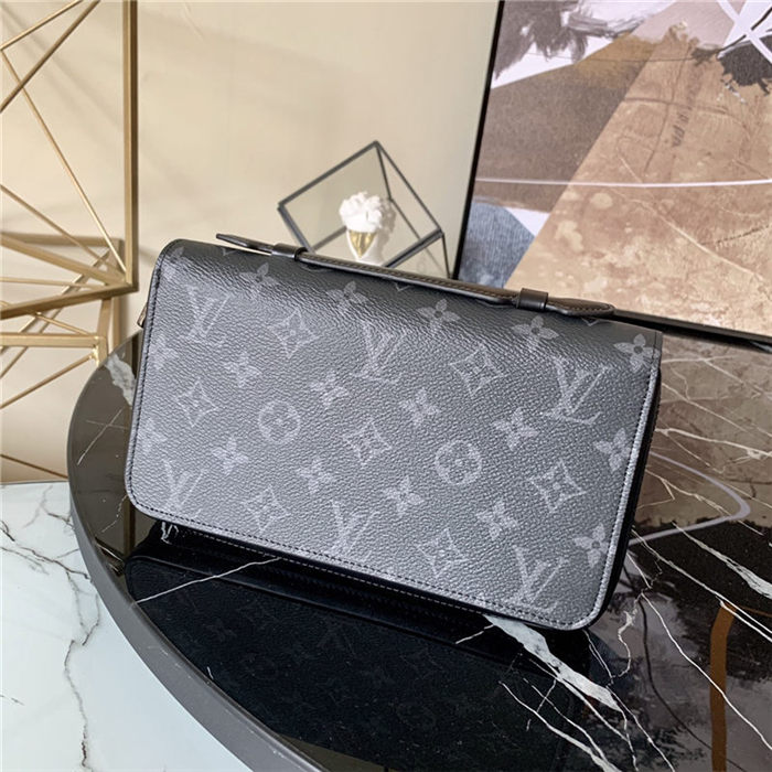 Louis Vuitton Zippy XL Wallet Monogram Eclipse M61698 High