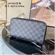 Louis Vuitton Zippy XL Wallet Damier Graphite N41503 High