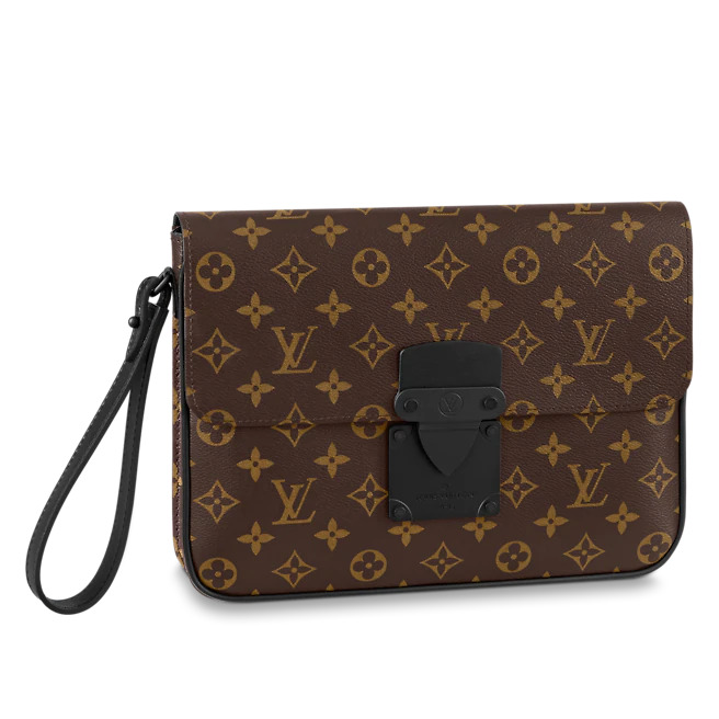 Louis Vuitton S LOCK A4 POUCH Monogram M80560 High