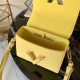 Louis Vuitton TWIST PM Taurillon leather and smooth calfskin Yellow M58571 High