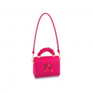 Louis Vuitton TWIST PM Taurillon leather and smooth calfskin Pondichery Pink M58691 High