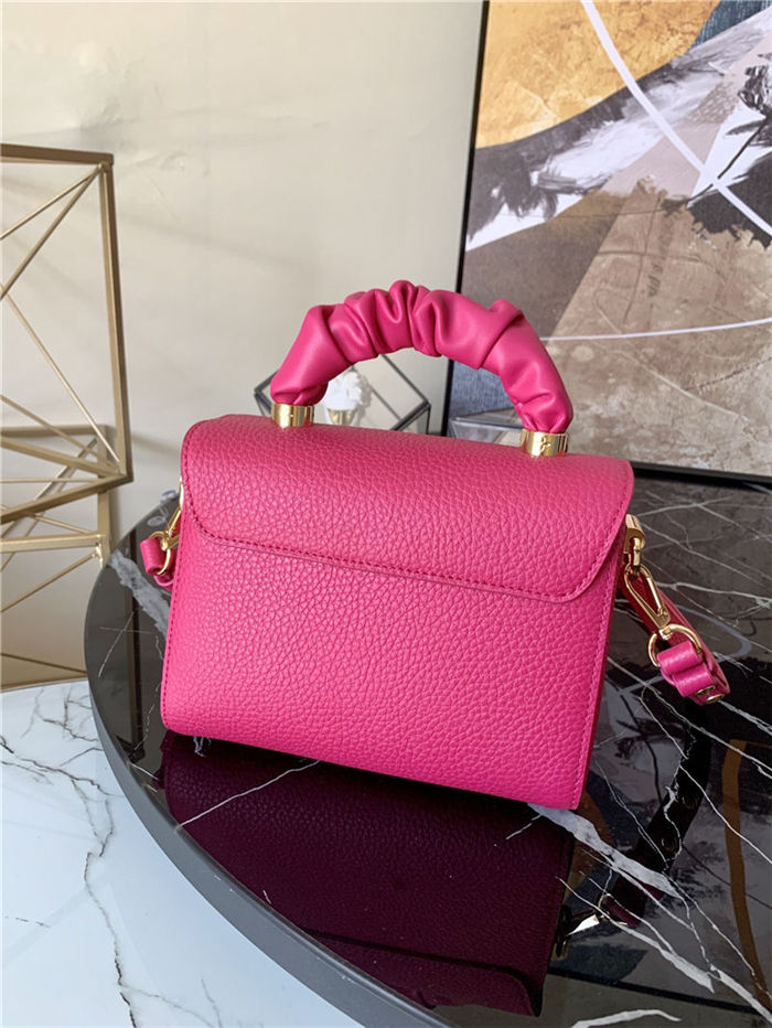 Louis Vuitton TWIST PM Taurillon leather and smooth calfskin Pondichery Pink M58691 High