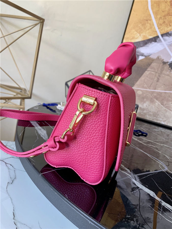 Louis Vuitton TWIST PM Taurillon leather and smooth calfskin Pondichery Pink M58691 High