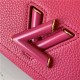 Louis Vuitton TWIST PM Taurillon leather and smooth calfskin Pondichery Pink M58691 High