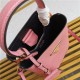 Small Saffiano Leather Prada Panier Bag Pink-II High