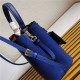 Medium Saffiano Leather Prada Panier Bag Royal Blue High