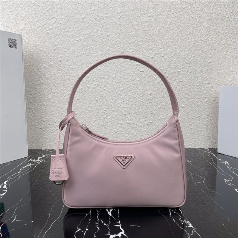 Prada Re-Nylon Re-Edition 2000 mini-bag Pink High