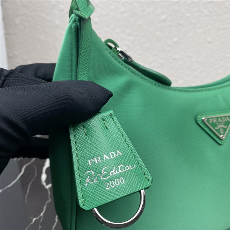 Prada Re-Nylon Re-Edition 2000 mini-bag Green High