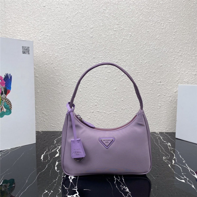 Prada Re-Nylon Re-Edition 2000 mini-bag Purple High