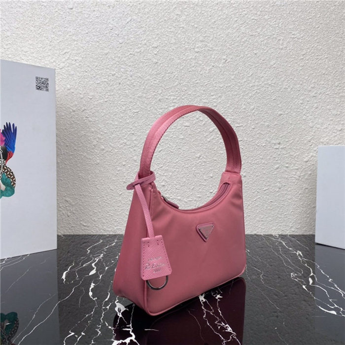 Prada Re-Nylon Re-Edition 2000 mini-bag Rose Pink High