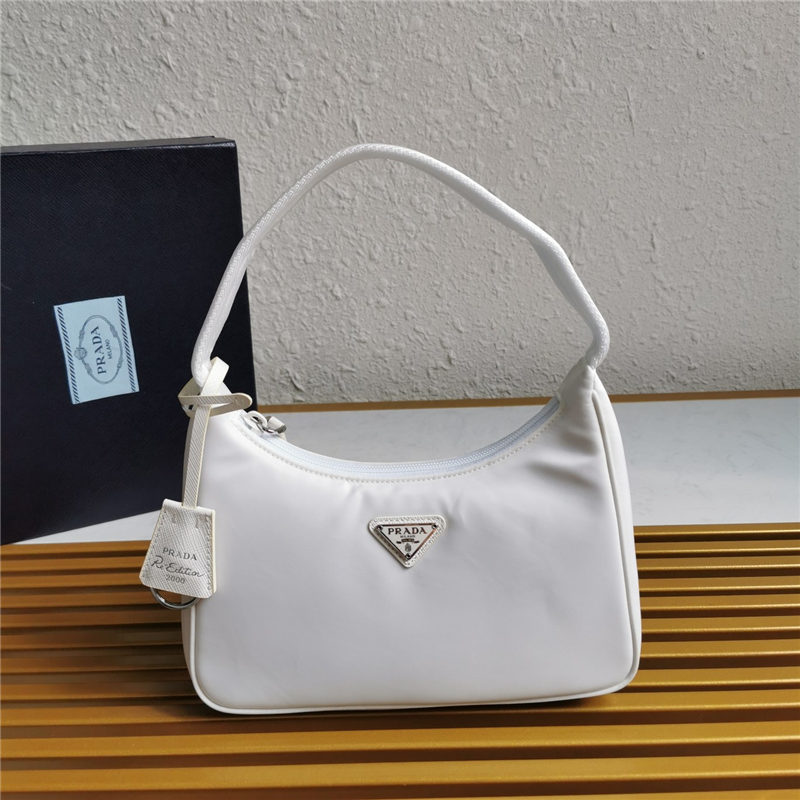 Prada Re-Nylon Re-Edition 2000 mini-bag White High