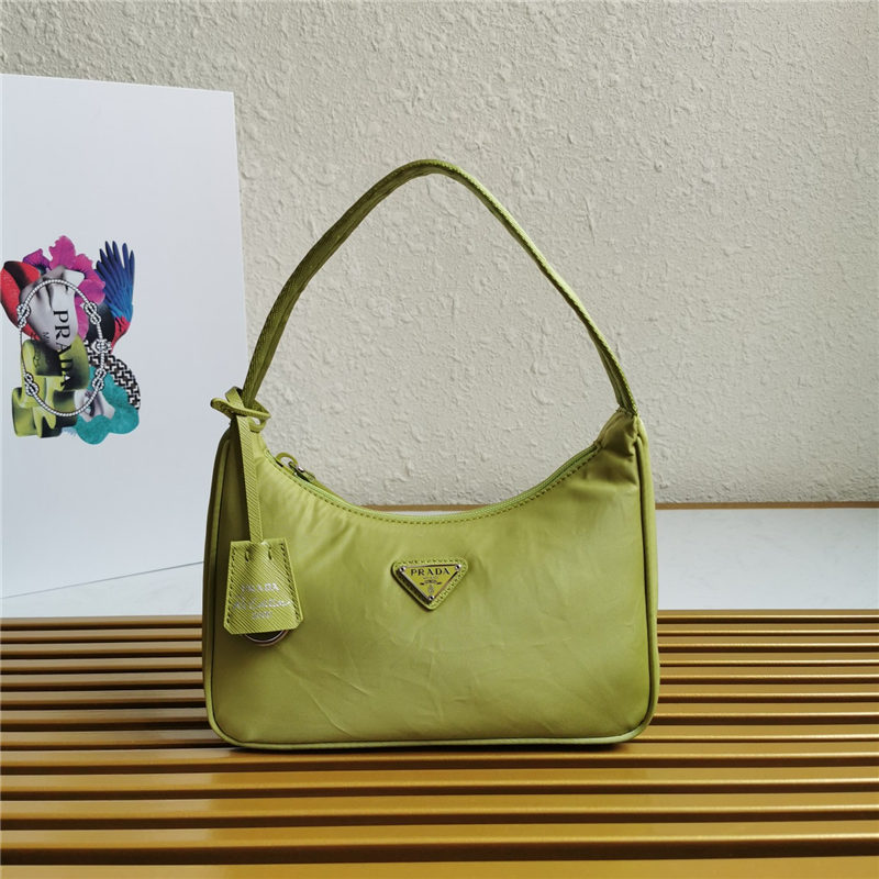 Prada Re-Nylon Re-Edition 2000 mini-bag Green High