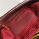 Prada Large Galleria Bag In Saffiano Leather Burgundy High