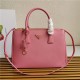 Prada Large Galleria Bag In Saffiano Leather Pink High