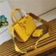 Prada Galleria Saffiano leather mini bag Yellow High