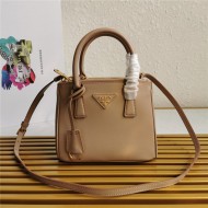 Prada Galleria Saffiano leather micro-bag Beige High