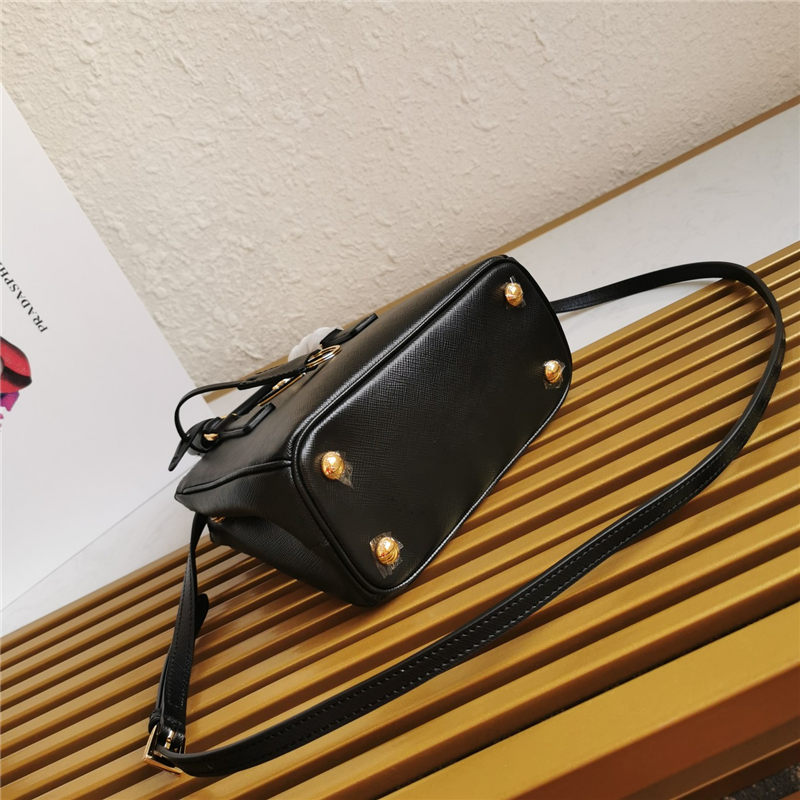 Prada Galleria Saffiano leather micro-bag Black High