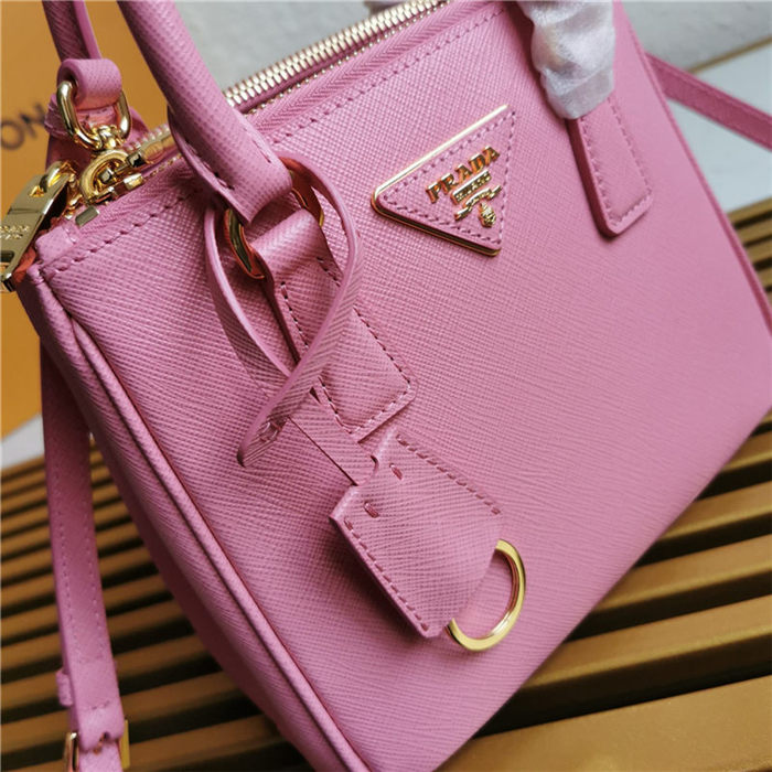 Prada Galleria Saffiano leather micro-bag Pink High