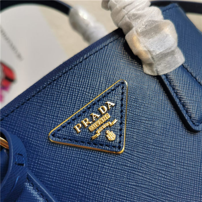 Prada Galleria Saffiano leather micro-bag Blue High