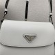 Prada Cleo leather shoulder bag 1BD303 White High