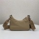 Prada Re-Edition 2005 nylon shoulder bag Taupe High