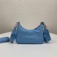 Prada Re-Edition 2005 nylon shoulder bag Sky Blue High