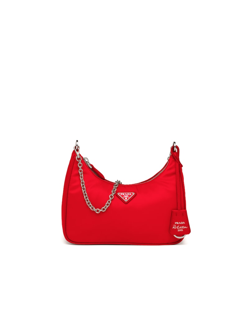 Prada Re-Edition 2005 nylon shoulder bag Red High