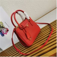 Prada Galleria Saffiano leather micro-bag Red High