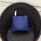 Prada Blue Saffiano Leather Double Bag High