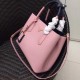 Prada Bicolor Double Medium Pink Saffiano Bag High