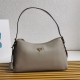 Prada Aimée Large Shoulder Bag Leather 1BC228 High