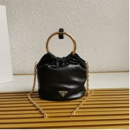 Prada Mini Bucket Bag 1BC227 Nappa Leather High