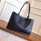 Prada Etiquette Tote Bag In Black Calf Leather High