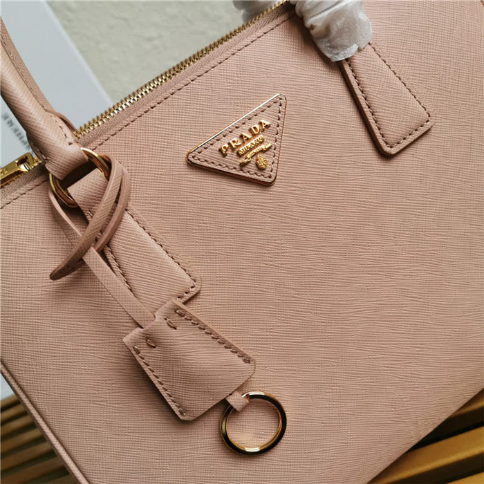 Prada Medium Galleria Bag In Saffiano Leather Pink High