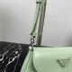 Prada Cleo brushed leather mini bag 1BH188 Green High