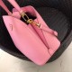 Prada Matinee Mini Bag In Pink Saffiano Leather High