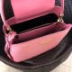 Prada Matinee Mini Bag In Pink Saffiano Leather High