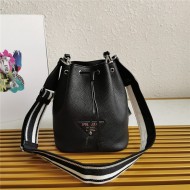 Prada Leather bucket bag 1BE060 High