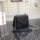 Prada So Black Monochrome Flap Bag High