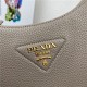 Prada Leather bag 1BC178 Grey High