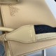 Prada Large Monochrome Bag 1BA155 In Beige Saffiano Leather High