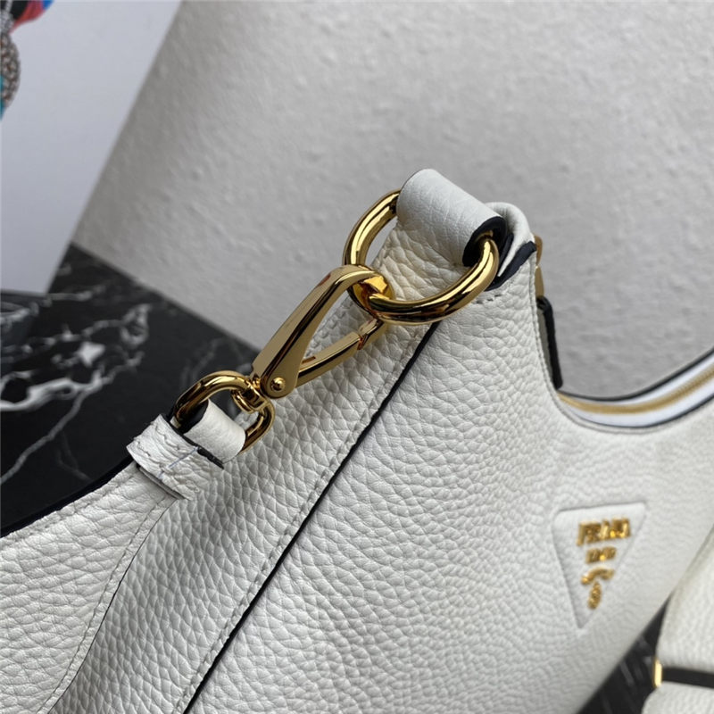 Prada Leather bag 1BC178 White High