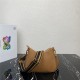 Prada Leather shoulder bag 1BH193 Camel High