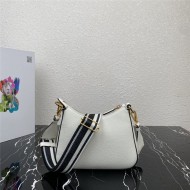 Prada Leather shoulder bag 1BH193 White High