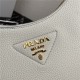 Prada Leather shoulder bag 1BH193 White High